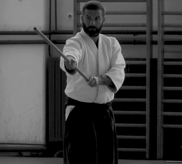 Laurent Barthaux, 5. Dan Aikido, 3. Dan Iaido